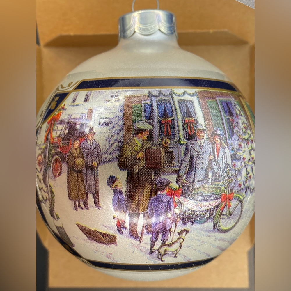 NIB - Vintage Harley Davidson Christmas Ornament